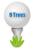 Pictogramme - Balle Golf - 9 Trous