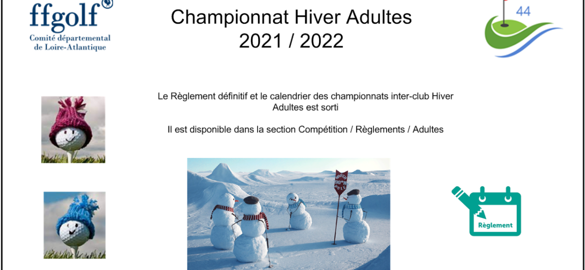 Interclubs hiver Adultes