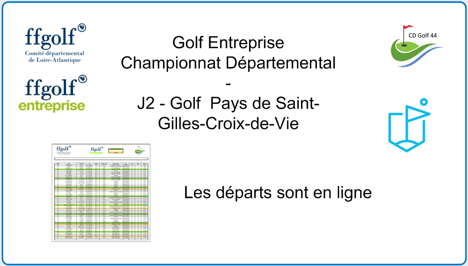 Actus_2022_06_09 - Golf Entreprise - J2 - Départ JGCV