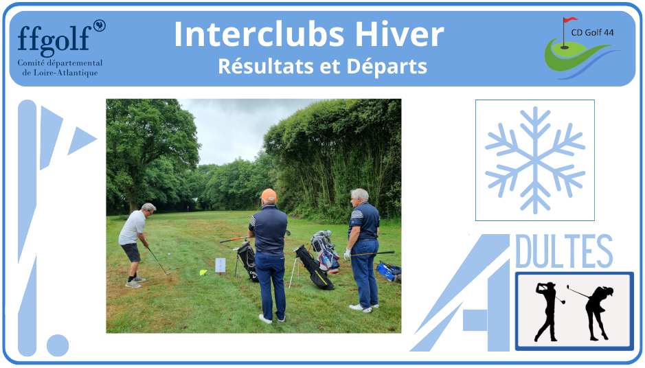 Copie de Interclubs Hiver - J1 - Départs - Résutats