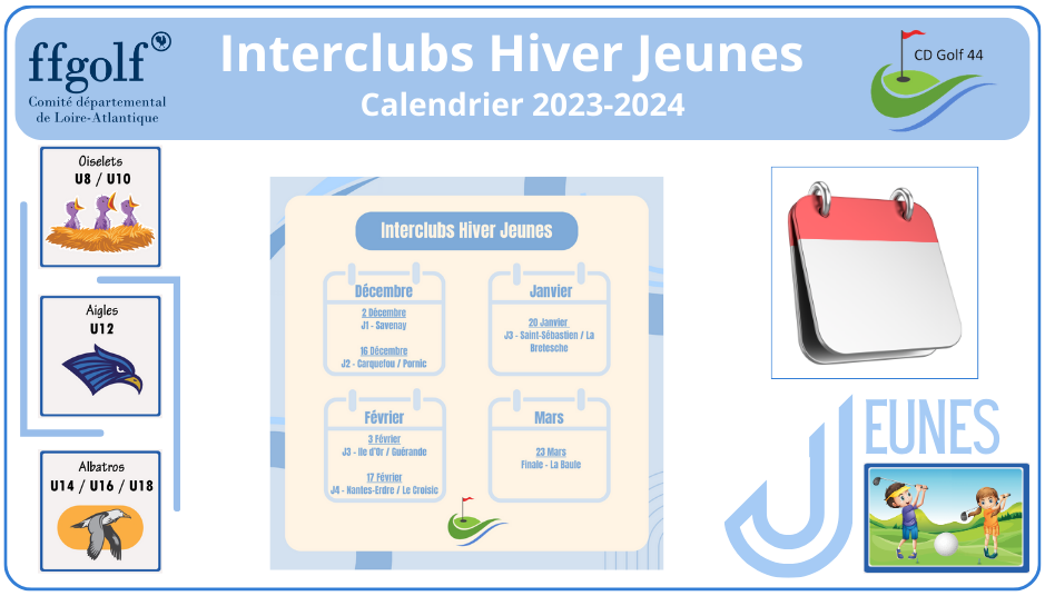 Interclubs Hiver Jeunes Calendrier Actu