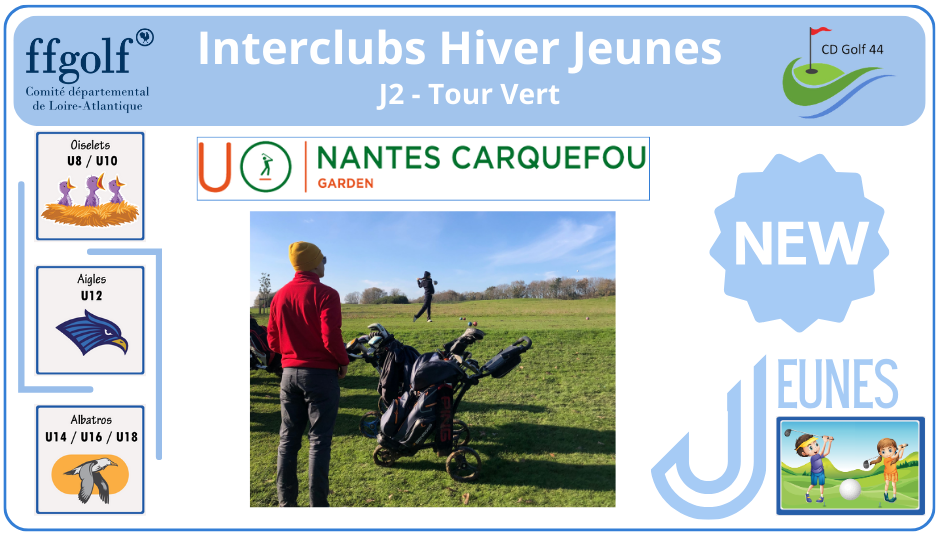 Interclubs Hiver Jeunes - J2 - Report au 6 janvier