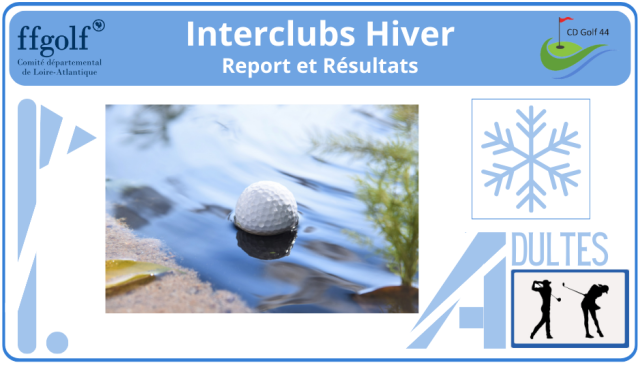Interclubs Hiver - J2 - D1 et D2 Femmes - Report V2