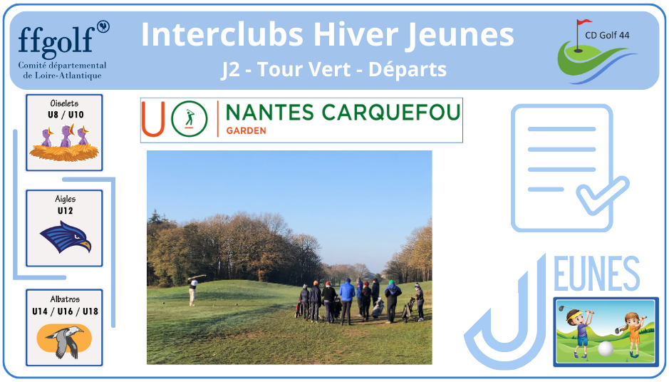 Interclubs Hiver Jeunes - J2 -Départs - Tour Vert