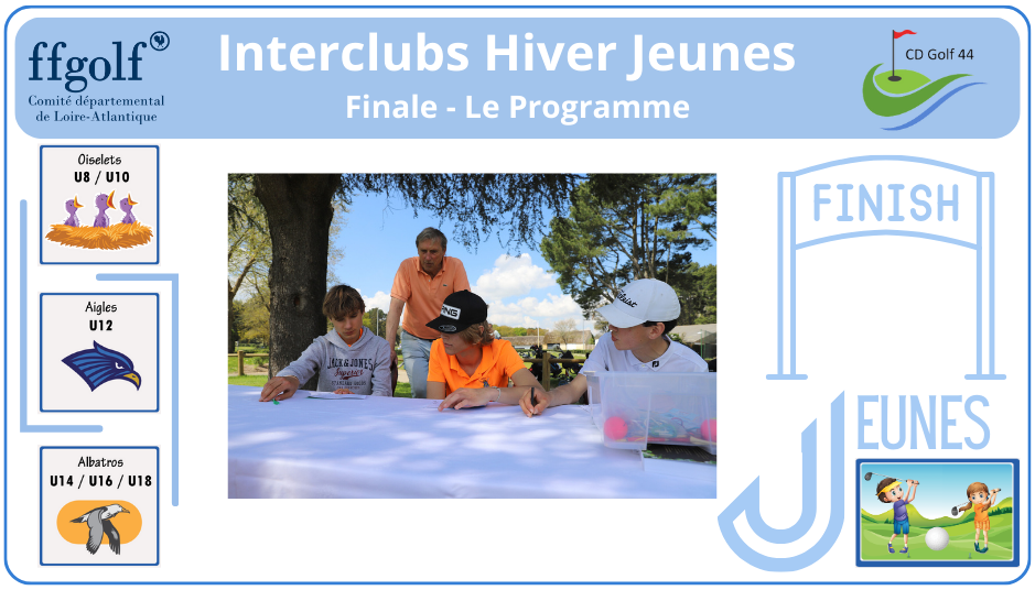 Interclubs Hiver Jeunes - Finale - Annonce