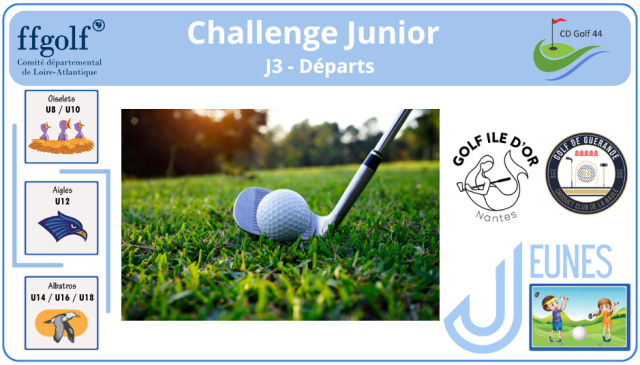 Challenge Junior - J3 - Départs