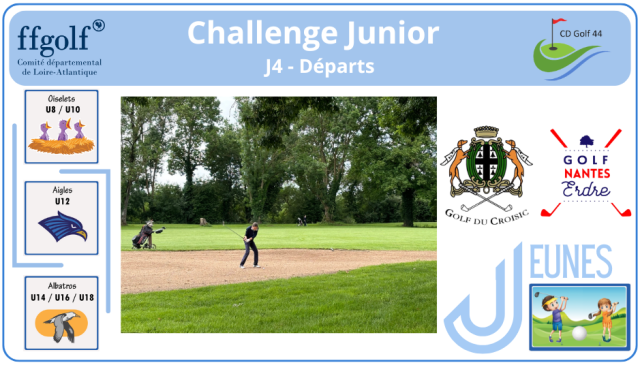 Challenge Junior - J4 - Départs